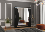 Kapp koos Led valgustusega Dolores 180, must