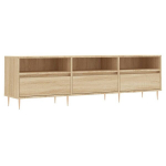 vidaXL telerikapp, Sonoma tamm, 150x30x44,5 cm, tehispuit