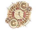 Puidust 3D pusle TM Varvikas - Zodiac Wall Clock RK007e