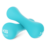 8-kujulised hantlid, 2x1 kg