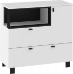 Kummut Meblocross Vegas VEG-01, valge/must