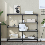 vidaXL konsoollaud, hall Sonoma tamm, 103x32x95 cm, tehispuit