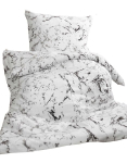 Jerry Fabrics voodipesukomplekt Marble White, 140x200, 2-osaline