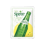 Metallplaat 15 x 20 cm / Nostalgic Art/ Sprite - Bottle