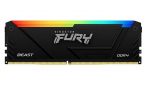 Operatiivm&auml;lu (RAM) Kingston Fury Beast RGB 32GB (1x32GB) DDR4 3200MT/s CL16 XMP KF432C16BB2A/32