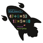 Kleepuv magnettahvel seinale Yzipyzi Apollo, 55x80cm