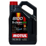 &Otilde;li Motul 8100 X-clean efe 5W30, 4L (109171)