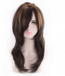 Parukas, pikad pruunid juuksed, W17