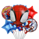 Fooliumist &otilde;hupallide komplekt &Auml;mblikmees ( Spiderman) AYD230510-12, 5 tk