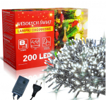 J&otilde;ulupuu valguskett, 200 LED-i, k&uuml;lm