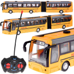 Linna koolibuss, mida juhib kaugjuhtimispult RC0624.