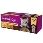 Whiskas Pure Delight komplekt kassidele, 40 x 85g