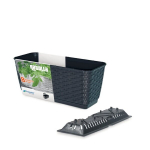 Lillepott Prosperplast Ratolla PW DRL600PW-S433, must