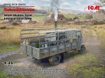 Liimitav mudel ICM 35415 WWII German mobile field kitchen AHN Gulaschkanone 1/35