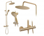 Du&scaron;ikomplekt termostaadiga Rea Vincent, harjatud kuld