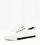 Naiste tennised 177027 02, valge/must