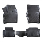 Auto kummimatid mustad 3D RIZLINE AUDI Q7 (2006-2015)