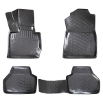 Auto kummimatid mustad 3D RIZLINE BMW X3 F25 (2011-2018)