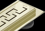 Du&scaron;irenn Mexen Flat 360 Athens, Gold, 90 cm
