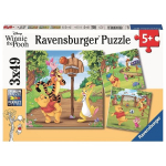 Pusles 3 x 49 t&uuml;kki: Disney Winnie the Pooh: Spordip&auml;ev
