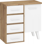 Kummut Nordis 1D4S, helepruun/valge