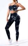 Kaheosaline spordikomplekt NewYou ActiveFit, must/hall, L