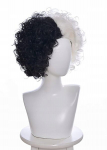Must-valge parukas, Cruella De Mon, W79