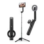 Selfie pulk (Selfie stick) Tr&eacute;pied Selfie - SPIGEN - S570W - &Uuml;hilduv MagSafe - Bluetooth - Must
