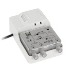 TV v&otilde;imendi - ALCAD - CA 210 - UHF gain 25dB - VHF gain 24dB - 1 sisend 2 v&auml;ljundit