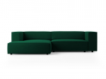 Polsterdatud nurgas Cosmopolitan Design Arendal 3, roheline