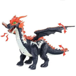 Valgus- ja heliefektidega draakon, sinine