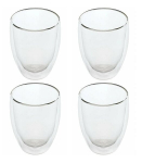 Winder borosilikaat topeltklaas, 350 ml x 4 tk
