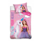 Laste voodipesukomplekt Barbie 100x135, 2-osaline
