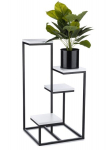 Moodne lillealus Kaskada Loft, valge