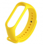 Silikoonrihm Xiaomi Mi Band jaoks 3/ Xiaomi Mi Band 4 - kollane