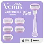 Varuterad&nbsp;Gillette Venus Comfortglide Breeze naistele, 6 tk.