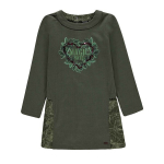 Kleit t&uuml;drukutele Kanz, roheline