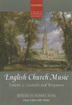English Church Music, Volume 2: Canticles and Responses Vocal score