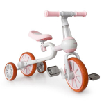 Jalgratas 4in1 pedaalide ja k&uuml;lgratastega Eco Toys, LC-V1311, roosa
