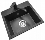 Graniit valamu Granitan Mini must komplekt
