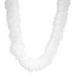 Marabou suled 180 cm, valge