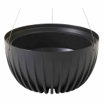 Rippuv pott Stripped Eco recycling, 24x14 cm, must