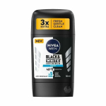 Antiperspirant Nivea Men Black & White; White Invisible Fresh meestele, 50 ml