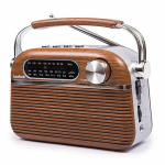 Kantav Bluetooth Raadio - KOOLTECH - Vintage - Juhtmevaba - Bluetooth - K&auml;ed-vabad