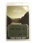 Tules&uuml;&uuml;taja Fire Starter, tulekahju komplekt Fire Steel Set Mil-Tec