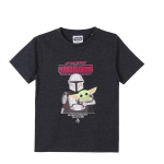 L&uuml;hikeste varrukatega T-s&auml;rk lastele The Mandalorian Must
