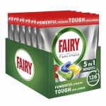 Fairy Platinum All in One&rsquo;i N&otilde;udepesumasina Tabletid Lemon, 126 tk