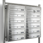 Postkast Inox