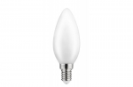 Gtv LED pirn E14, LD-C35FLE4M-40, 4 W, 420 lm, 4000 K, AC220-240V, 360&deg;, piima v&auml;rvi FILAMENT