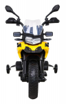&Uuml;hekohaline elektriline mootorratas BMW F850 GS, kollane